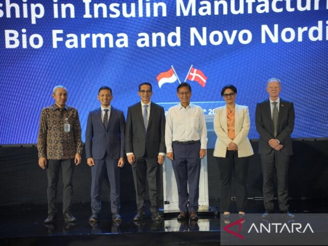 Novo Nordisk tanda tangani MoU dengan Bio Farma produksi obat diabetes